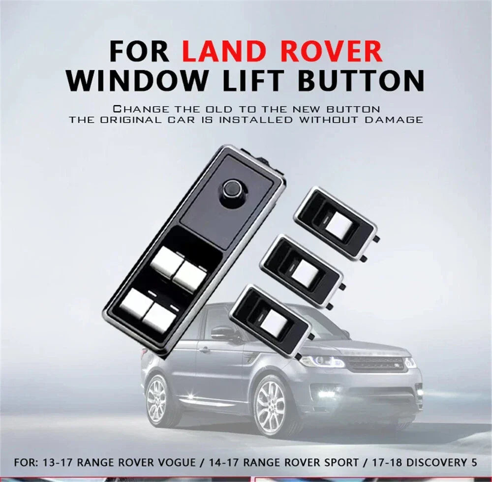 Window Switch Retrofit Set x1 for Land Rover Range Rover L405 L494 (2013-2023)