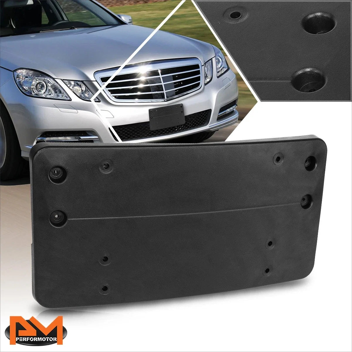 License Plate Tag Mounting Bracket for Mercedes-Benz E300/E350/E550 (2010–2013)