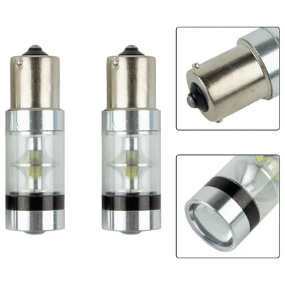 2X 100W 1156 Light Bulbs BA15S 382 1000LM White