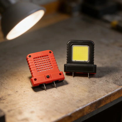 2X 14W LED Pocket Lantern Work Lights for 21V Power Tool Battery