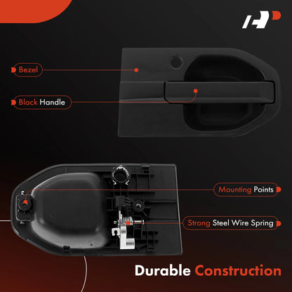 Front Left Door Handle for Honda Element (2003–2007) 72180-SCV-A01ZA, 81490