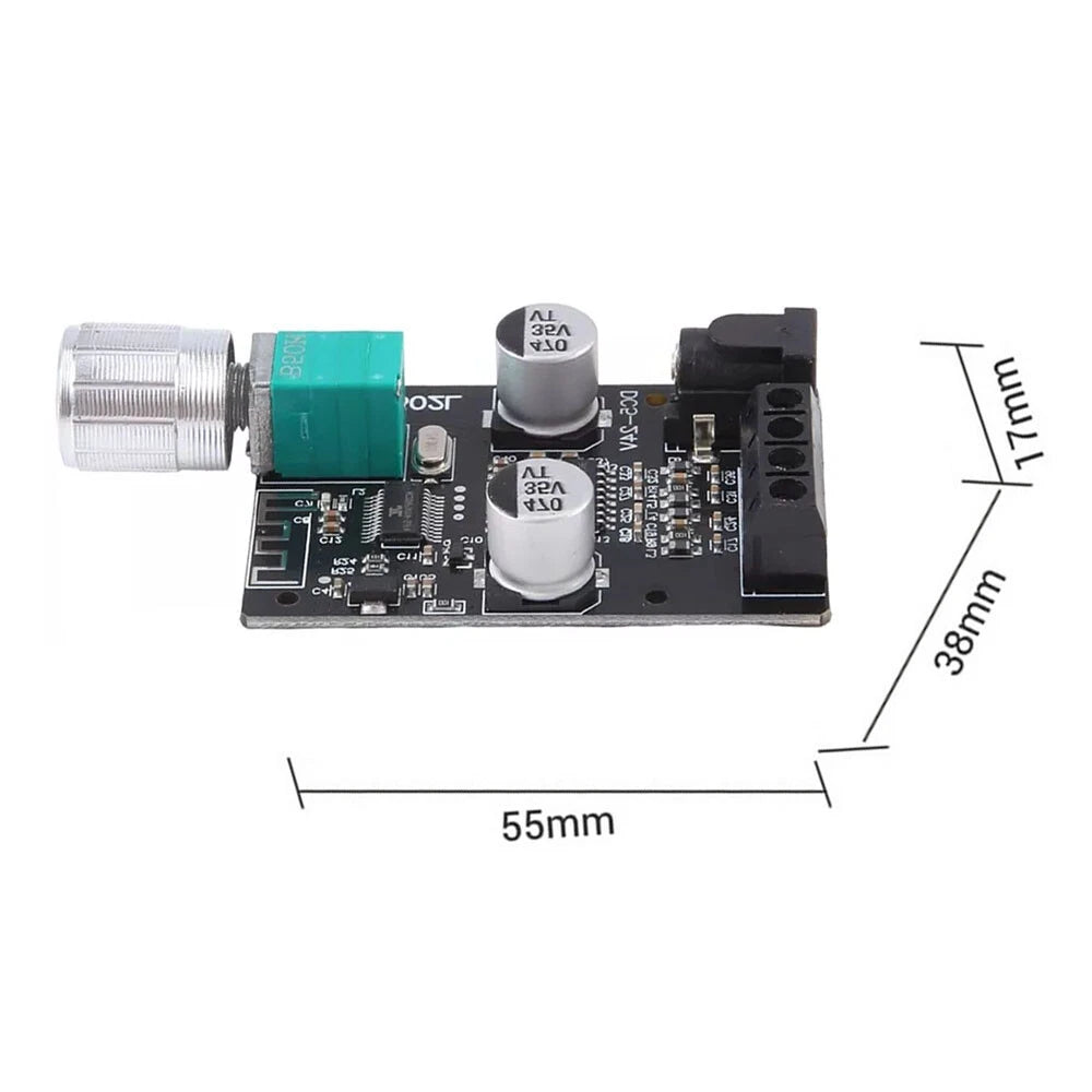 50W+50W Bluetooth 5.0 Audio Digital Amplifier Module for