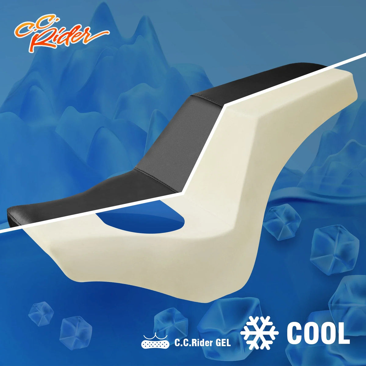 Gel Seat for Harley Softail Standard Street Bob (2018–Present)