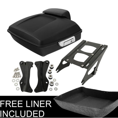Matt Trunk Backrest Mount Rack for Harley Touring Road Glide (2014–2023)