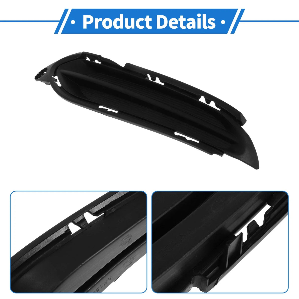 Front Left Fog Light Grill No. 71106T7WA00 for Honda HR-V (2016–2018)