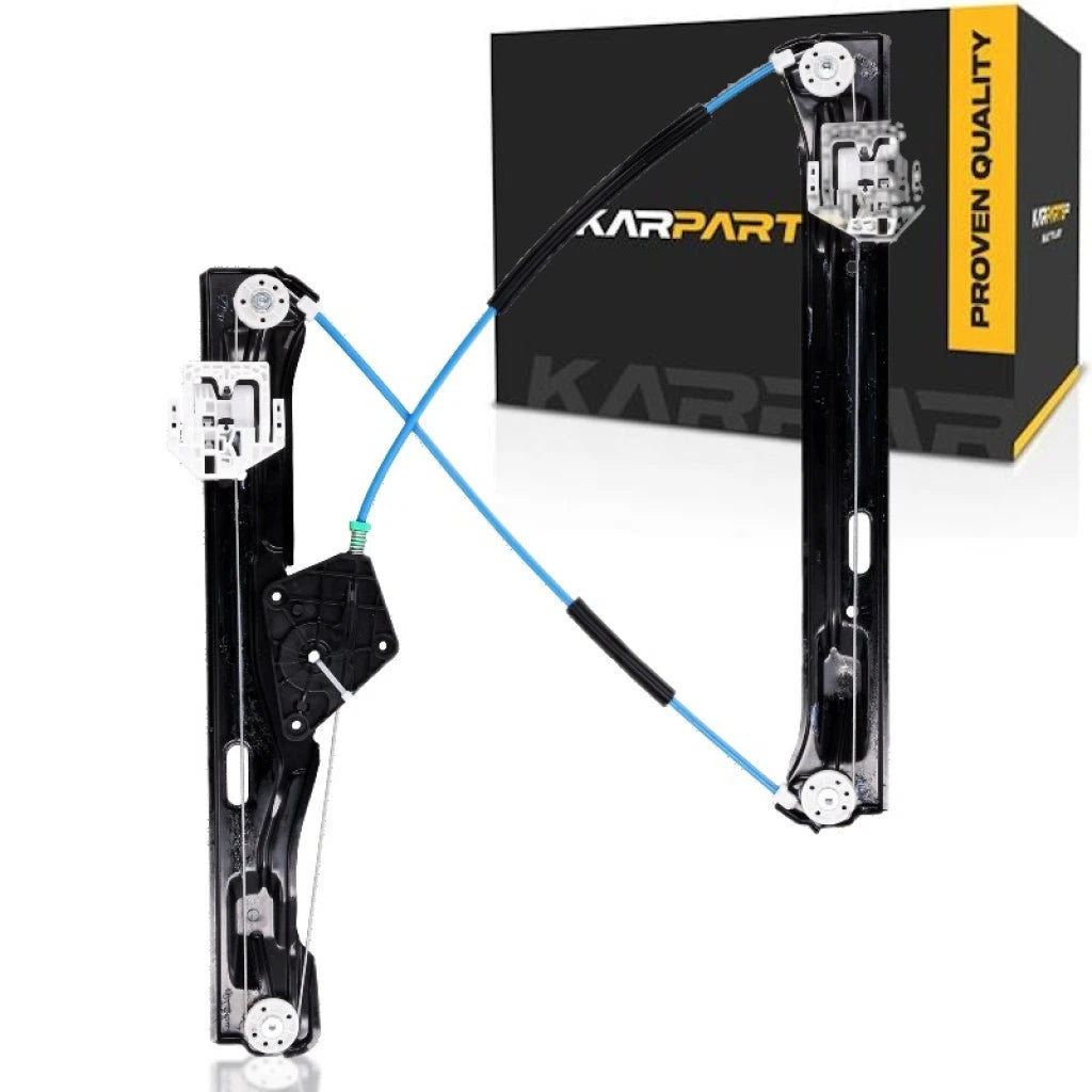 Front Driver Side Power Window Regulator for BMW ActiveHybrid 3 (2013–2015) CLX-M0-USA-JWB462924-CLA7, BM1350120