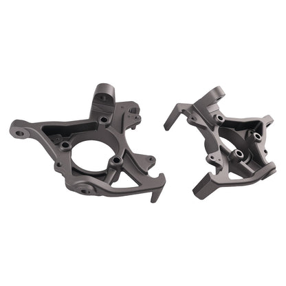 2X Front Steering Knuckle Spindle for Jeep Cherokee Wrangler (1990–2001) - DJ5IRN, 697-922, 697-923