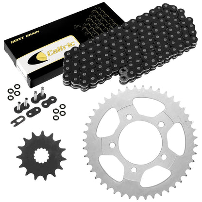 Black O-Ring Drive Chain & Sprocket Kit for Suzuki SV650S (1999–2009) EG1130FS102XO
