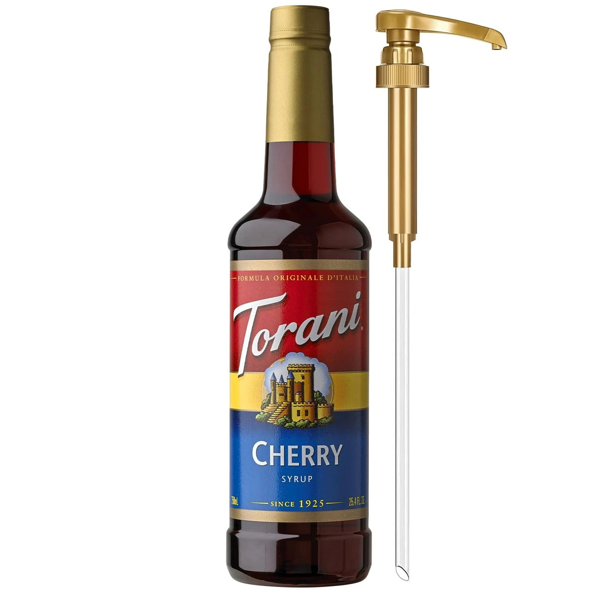 Torani Cherry Syrup for Drinks (25.4 Fl Oz, Pack of 1)