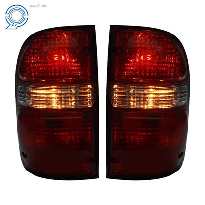 Set of 2 Tail Light Brake Lamps for Toyota Tacoma (2001–2004) Red Rear