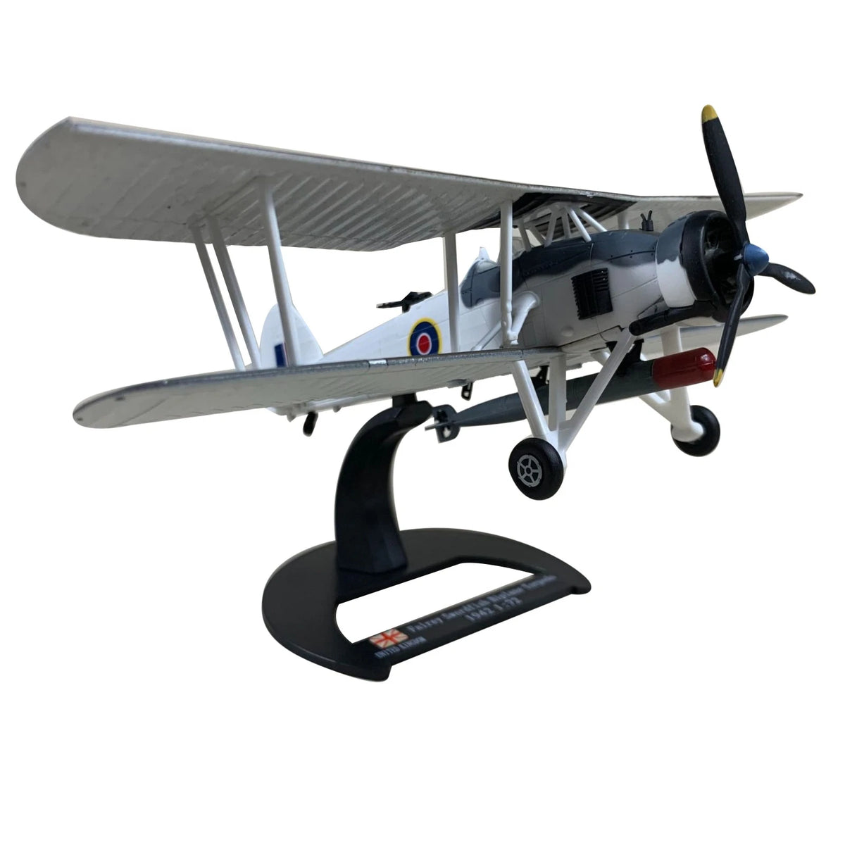1/72 Fairey Swordfish Alloy Model for WWII British Navy