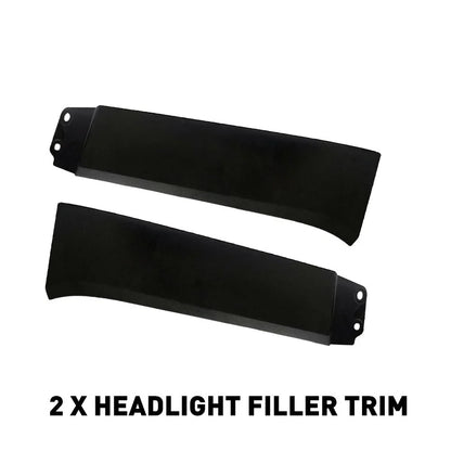 Bumper Grille Headlight Filler Trim Set for Tundra (2007–2013) Sequoia (2008–2012)