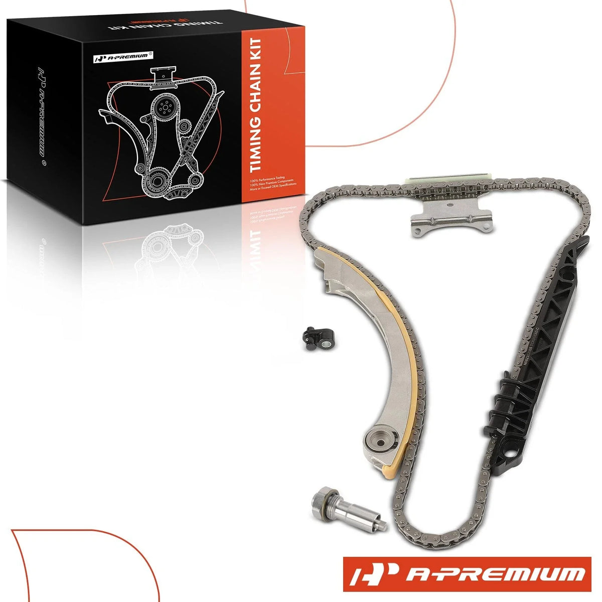 6X Timing Chain Kit for Chevrolet Equinox (2010–2017) Malibu (2004–2014) Impala