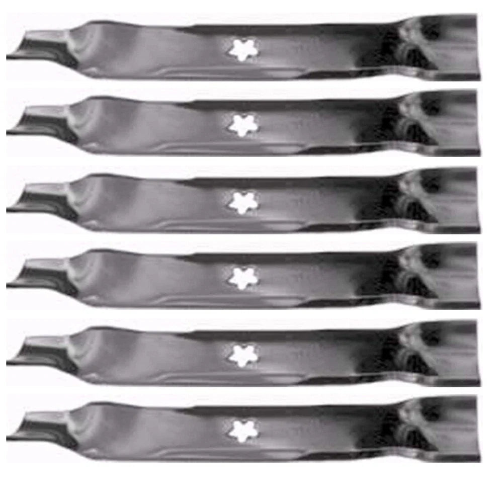 6 PK Rotary Blade for Craftsman 163819, 152443 (AYP 46" 3 Blade)