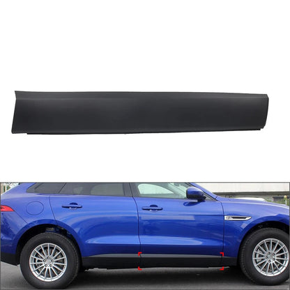 Front Right Side Door Lower Molding Panel Trim for Jaguar F-Pace (2016–2021)