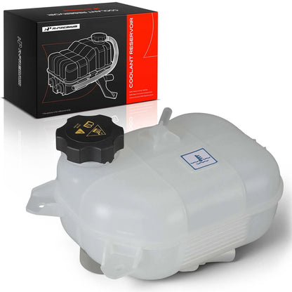 Engine Coolant Reservoir w/Cap for Dodge Dart (2013–2016) 55111471AB, 603-378