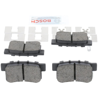 2X BC537 Brake Pad Set for Acura ILX, Honda Civic, CR-Z, SX4 (2010–2019)