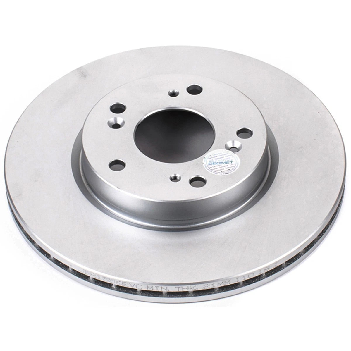 Set of 2 Powerstop Brake Discs Front for Honda Accord Fit (2012–2017)