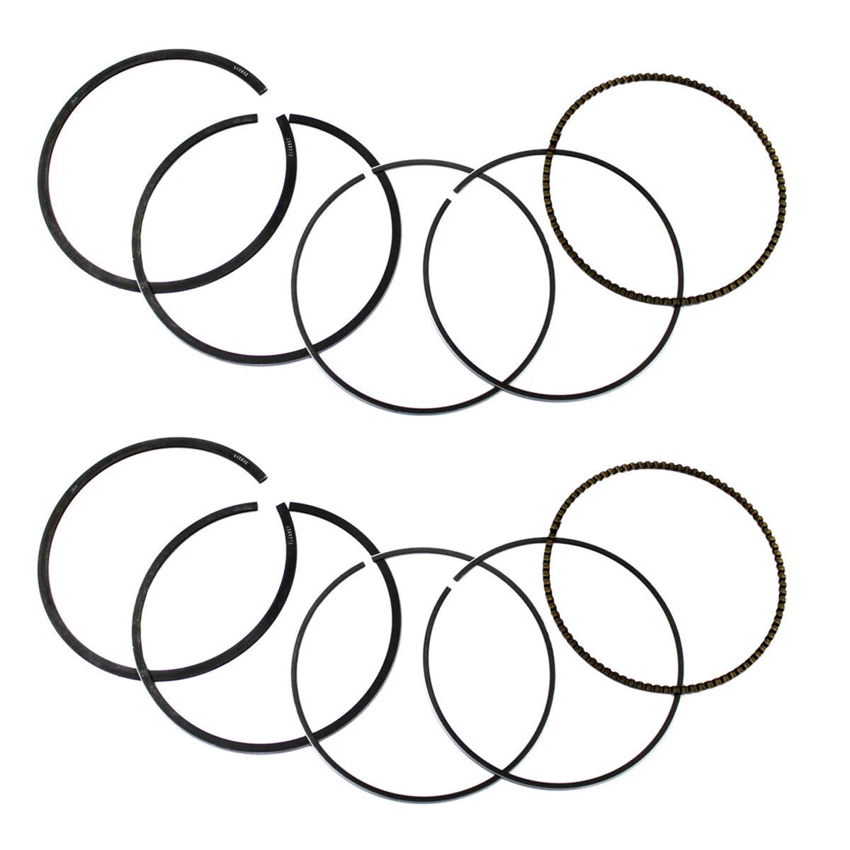 2 Sets of Piston Rings for Polaris 900 & 1000 UTV (93mm) (2)NA-50091R