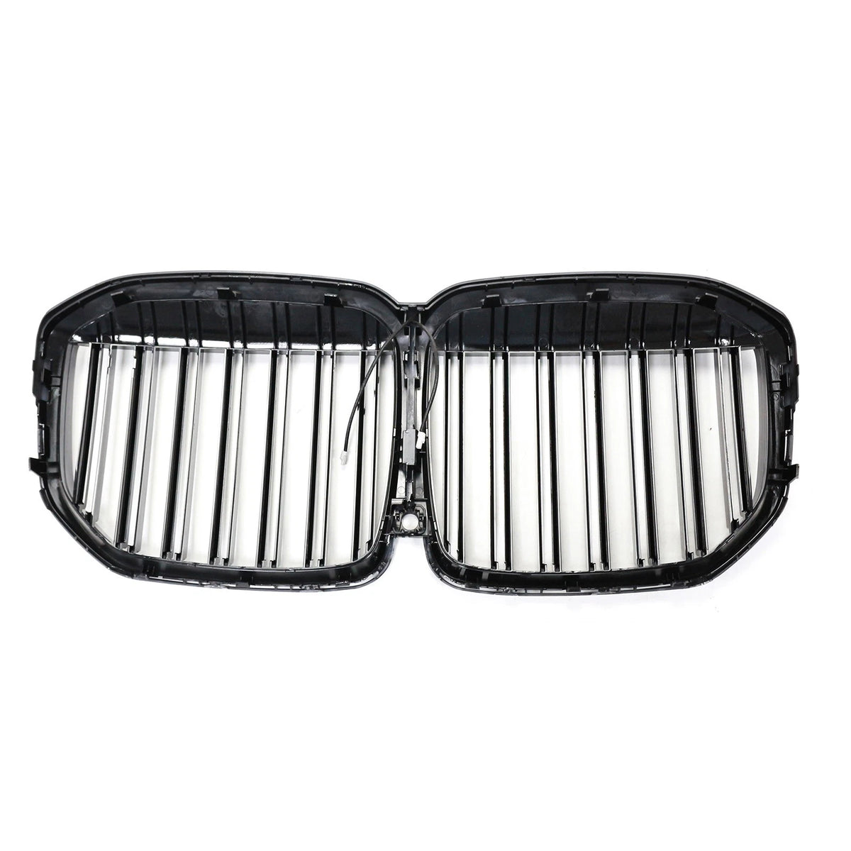Double Slat Gloss Black Front Kidney Grille for BMW X7 (2019–2022) Grille-782-B