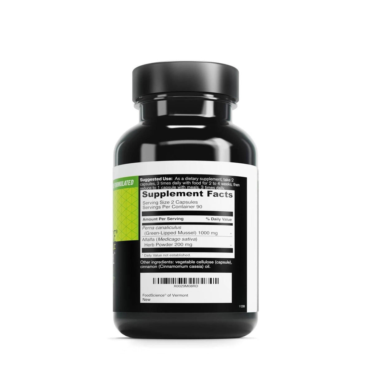 Sea Mussel, Green-Lipped 180 Count for Health Supplements (Pack 1)