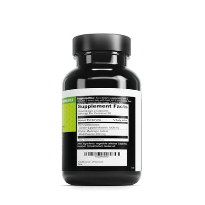 Sea Mussel, Green-Lipped 180 Count for Health Supplements (Pack 1)