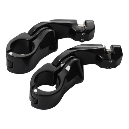 1-1/4" Highway Short Angled Footpeg Pegs for Harley Street Glide