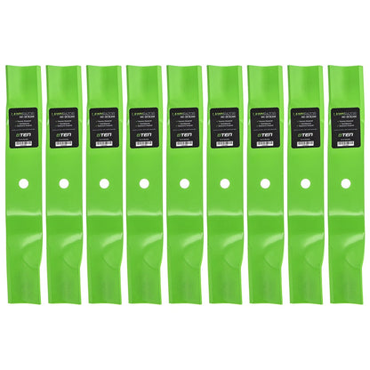 9-Pack LawnRAZOR High Lift Blade for Bobcat 200 48 ZT (03239, 32061, 050227)