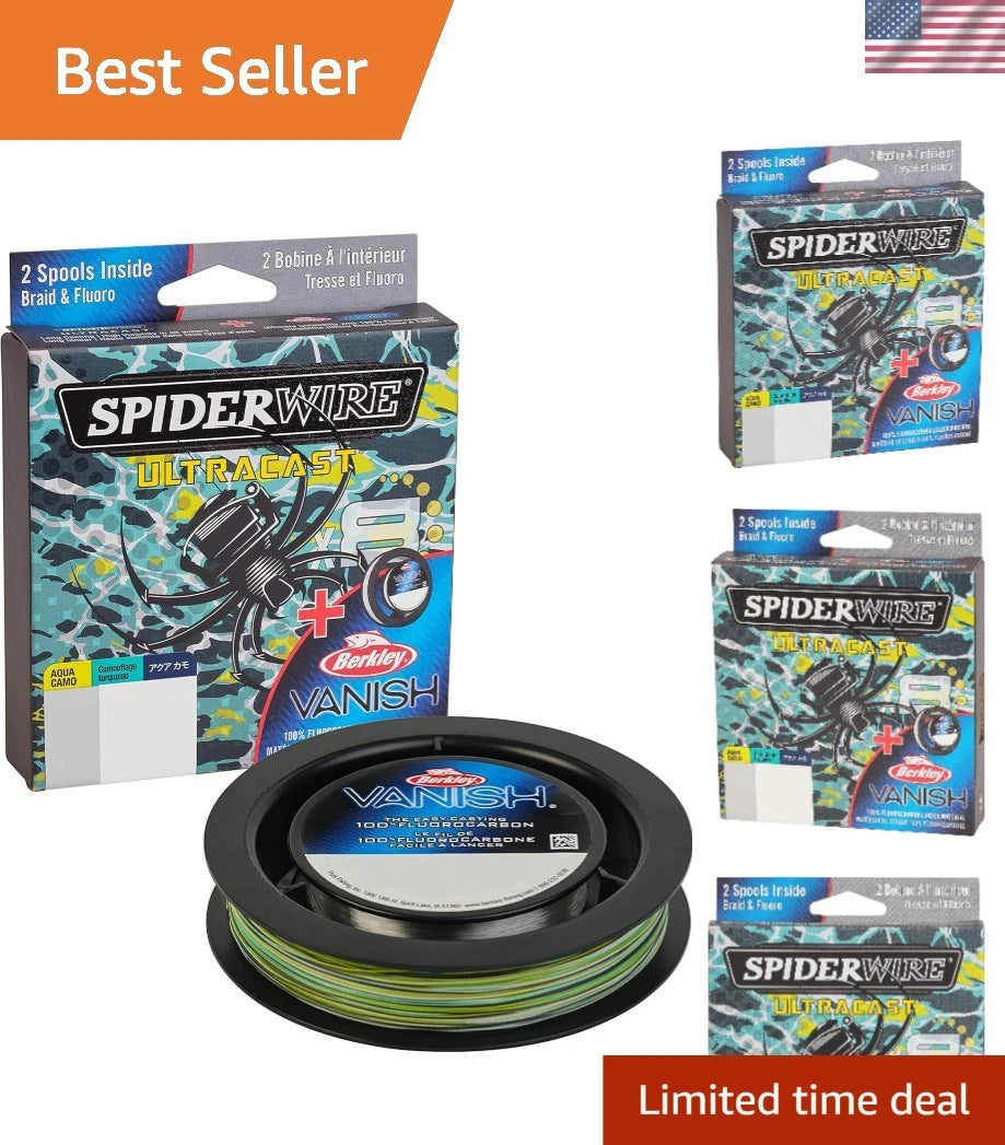30lb Braided Line for Ultimate Strength UltraCast (164yd)