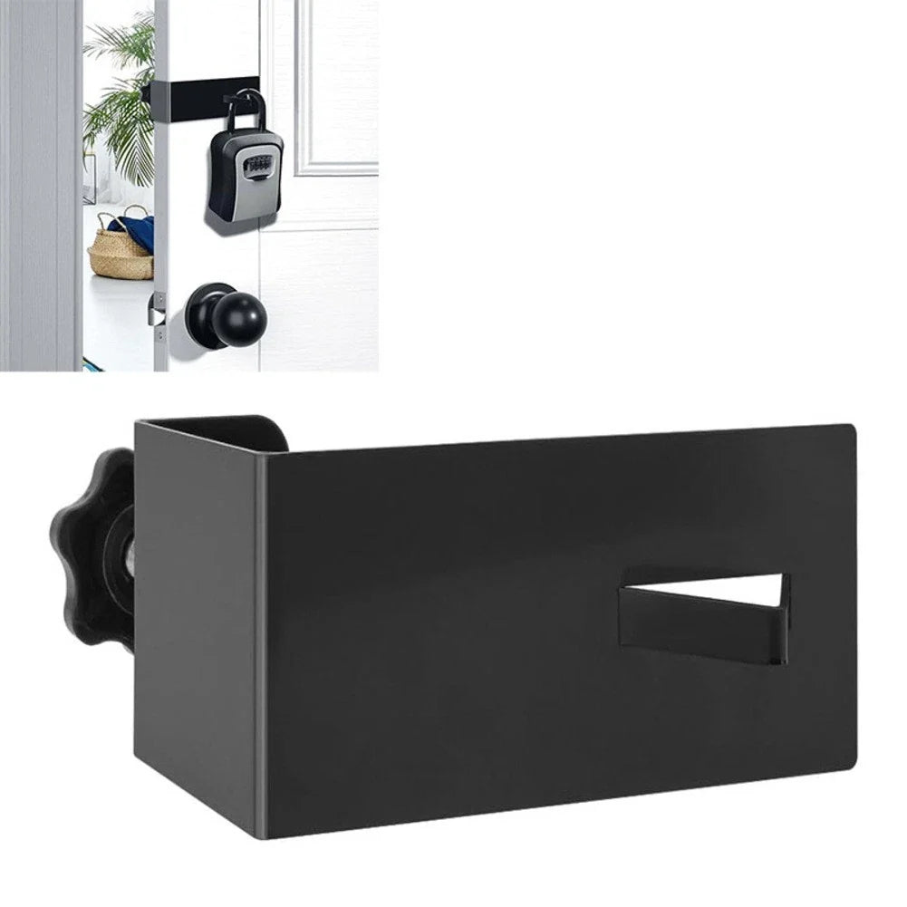Adjustable Lock Box Door Bracket for Various Door Thickness (0.59-2.25 in)