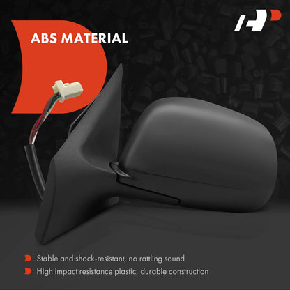 2X Power Mirror for Nissan Versa (2012–2014) - Heated, Manual Fold, NI1320239, NI1321239