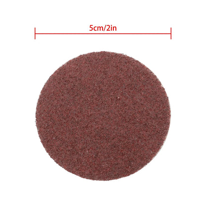 Set of 150 80 Grit Sanding Discs for Die Grinder 2 Inch