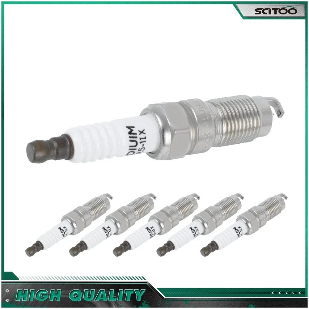 Set of 6 Iridium Platinum Spark Plugs for Ford Freestar V6 3.6L (2006–2007)