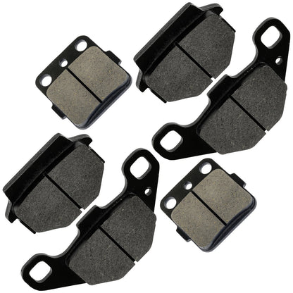 Front & Rear Brake Pads for Kawasaki KSF250 Mojave 250 (1987–1996) MP241AA2008