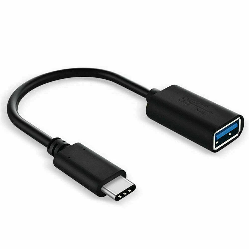 USB-C 3.1 Type C Male to USB 3.0 Type A Female OTG Adapter Cable