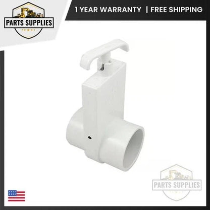 1.5" PVC Slide Valve for Hot Tub (Up to 100 PSI)