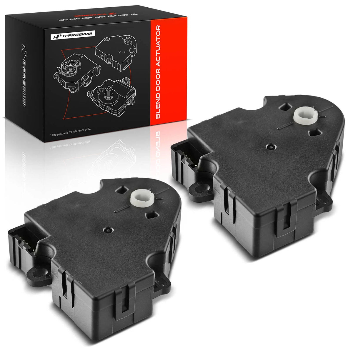2X Main Blend Door Actuator for Ford Fusion Lincoln MKZ (2010–2012) MT188522, 604-229, 604229, AE5Z19E616A