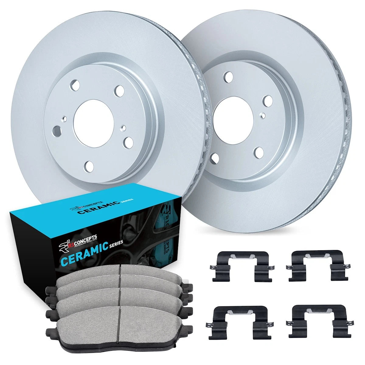 2X Brake Disc and Pad Kit for Jaguar S-Type (2006–2008) WDWH1-20007