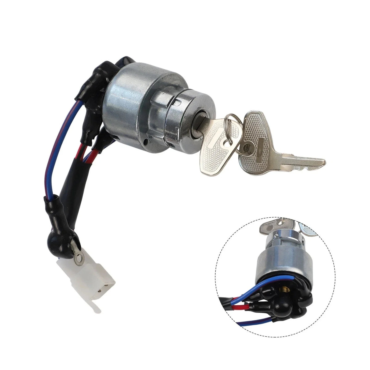 Ignition Switch for Kubota L235 L275 (1978–1990) with Key