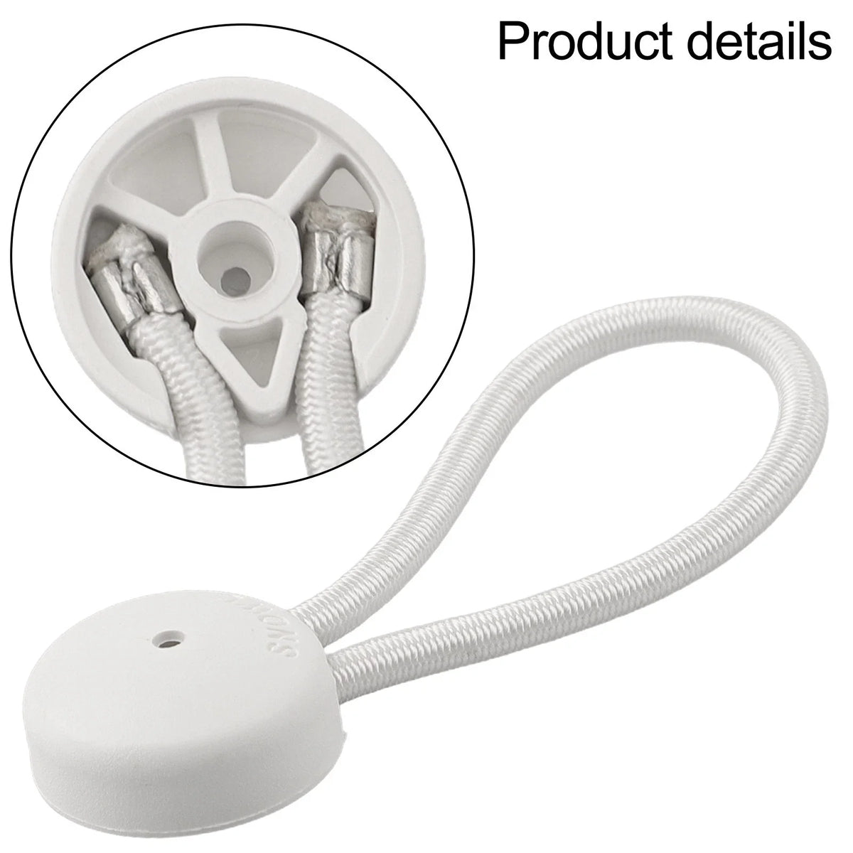 Secure Grip Elastic Cord Fasteners for Tent Boat Yacht RV Covers