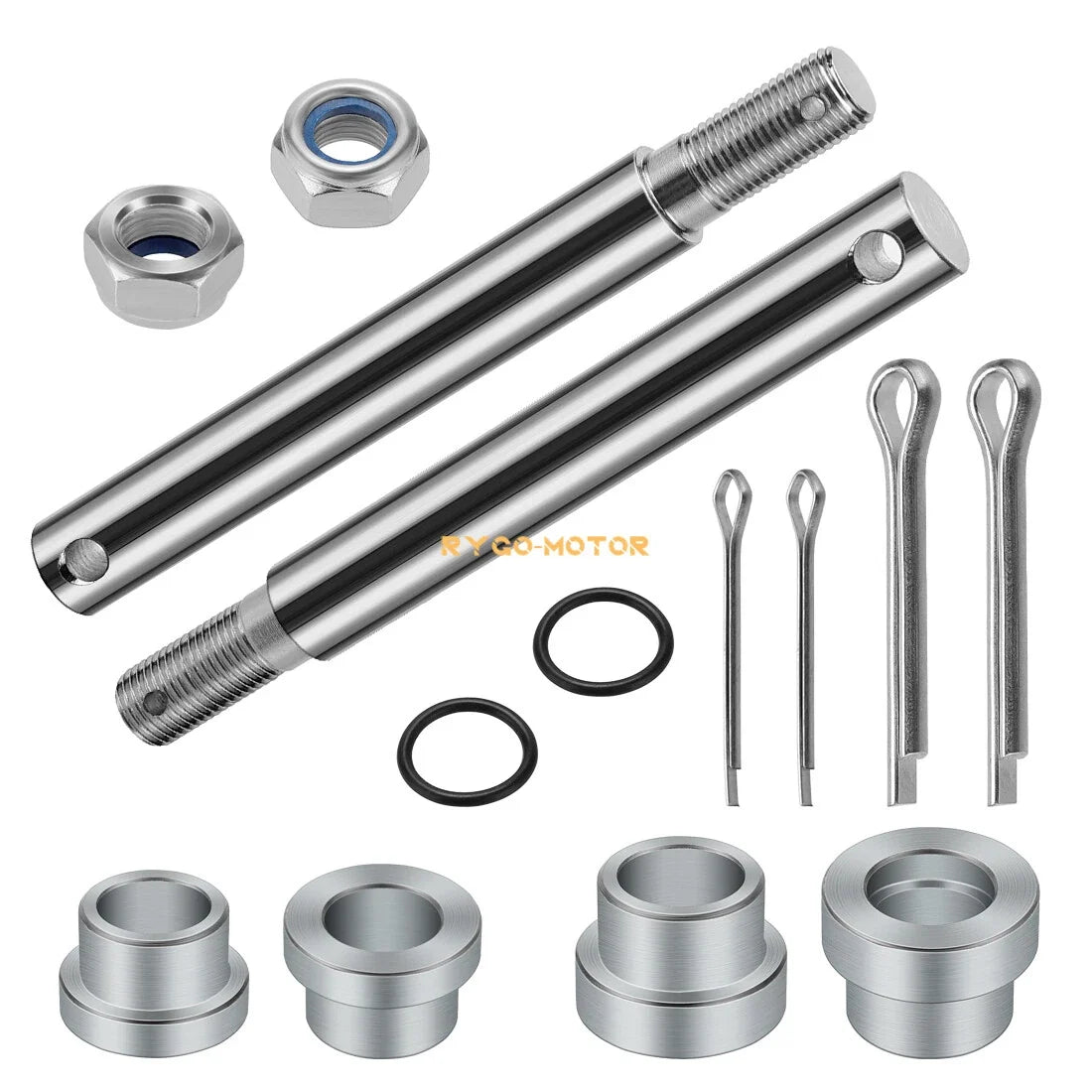 King Pin & Upper Lower Bushings Kit for Yamaha G1 G3 Golf Cart (1982–1987)