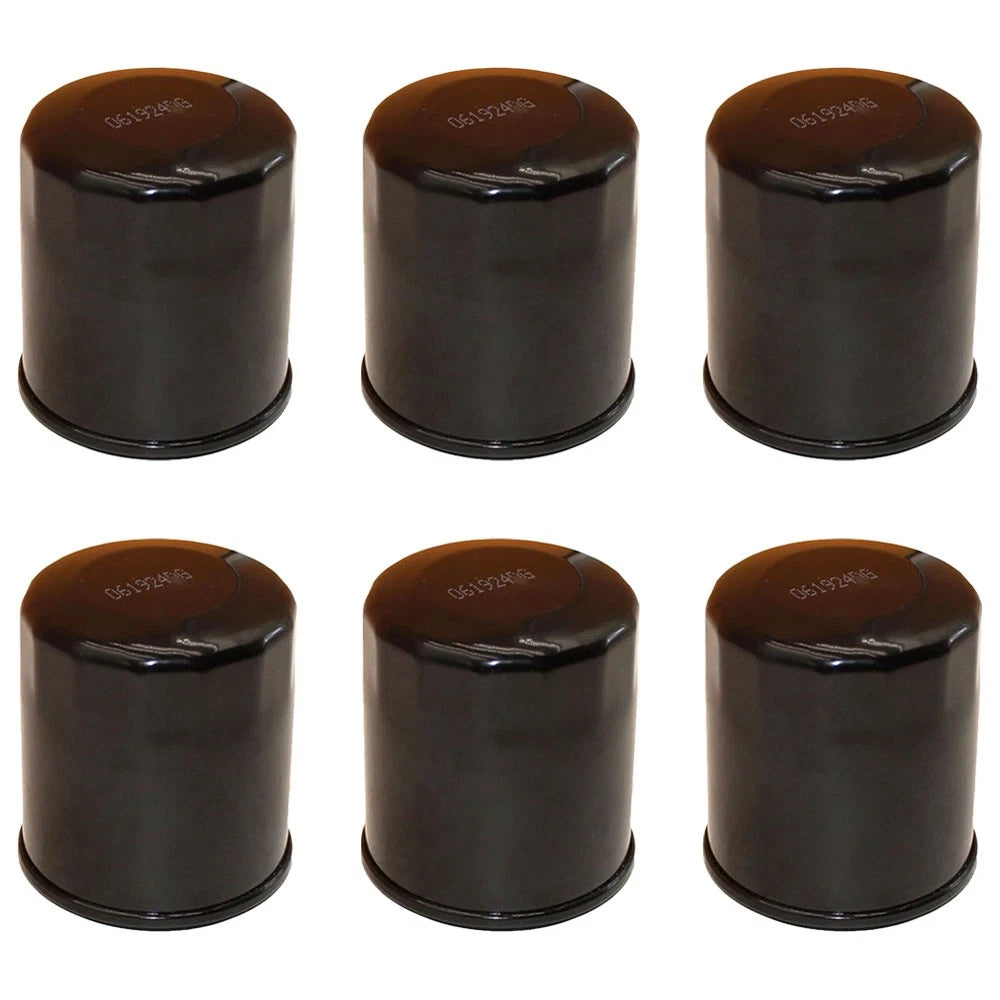 6 Pack Oil Filters for Kawasaki (2014–2019)