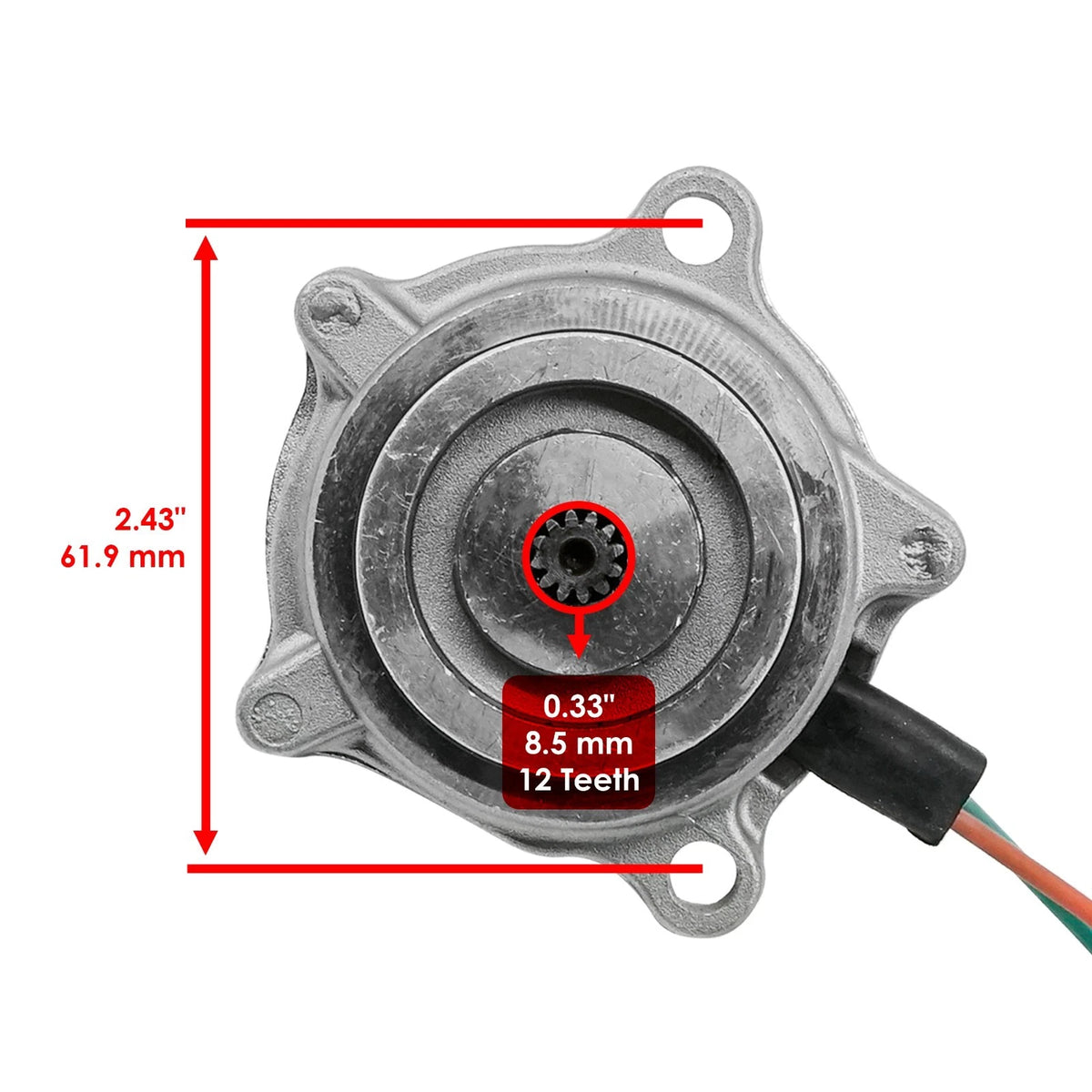 Power Shift Control Motor for Honda TRX500FGA Foreman Rubicon 500 (2004–2008) AB2380CMU0001AD