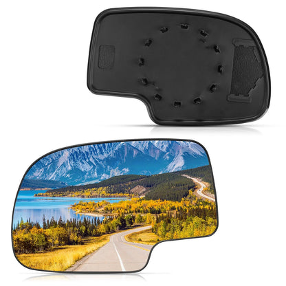 Heated Mirror Glass for Chevrolet Silverado 1500 (2003–2007) Driver Left