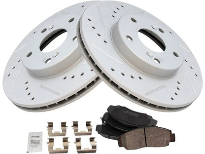 Brake Pad and Rotor Kit for Honda Civic (2006–2011) 78157YSGC