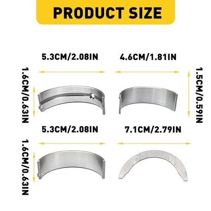 Set of 4 Connecting Rod & Main Bearings for Hyundai Kia 1.6L Turbo (2013–2020)
