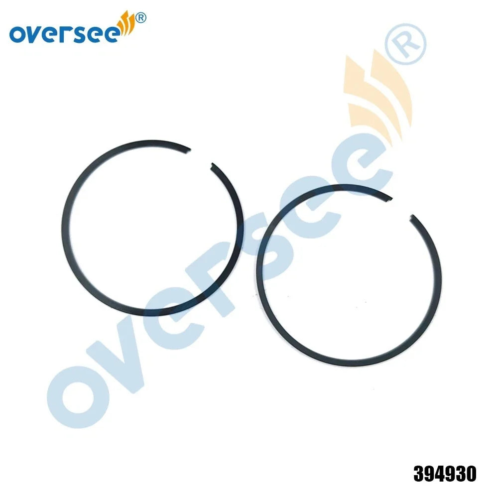 Set of 2 Piston Ring Sets 394930 for Evinrude Johnson (1985–300HP)