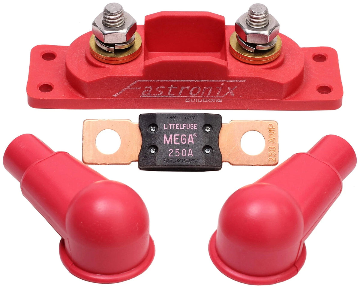 Fastronix 250 Amp MEGA Fuse Holder Kit for Automotive