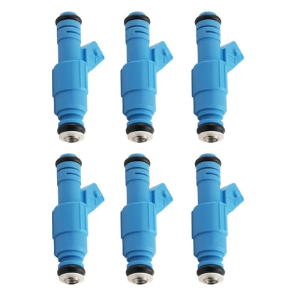 6Pcs Fuel Injectors for Ford Mustang Ranger 2.3L 5.0L 2.9L (1985–1993) F47E-A2E