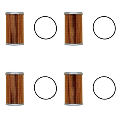 4X Fuel Filter for Kubota (Fits 15521-43160)